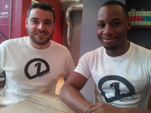 Stevey Porter and Kieran Wilson – founders of Route1audio – a record label, club night and TV channel.