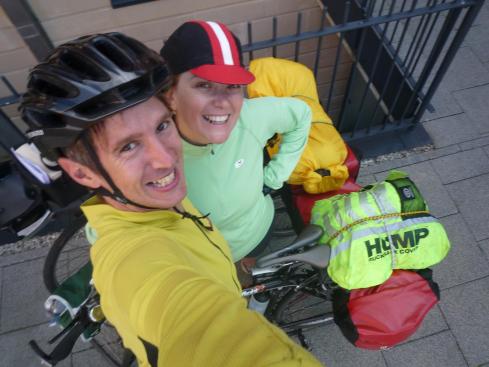Simon Izod and Clarissa Xf who run Beespoke Tours. Join them to cycle to Amsterdam, Paris or Bruges.