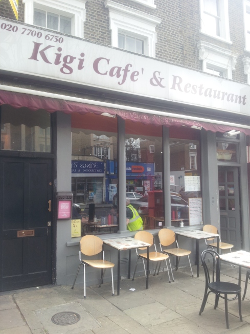 Kigi Cafe is a family run cafe on Caledonian Road serving delicious homecooked food.